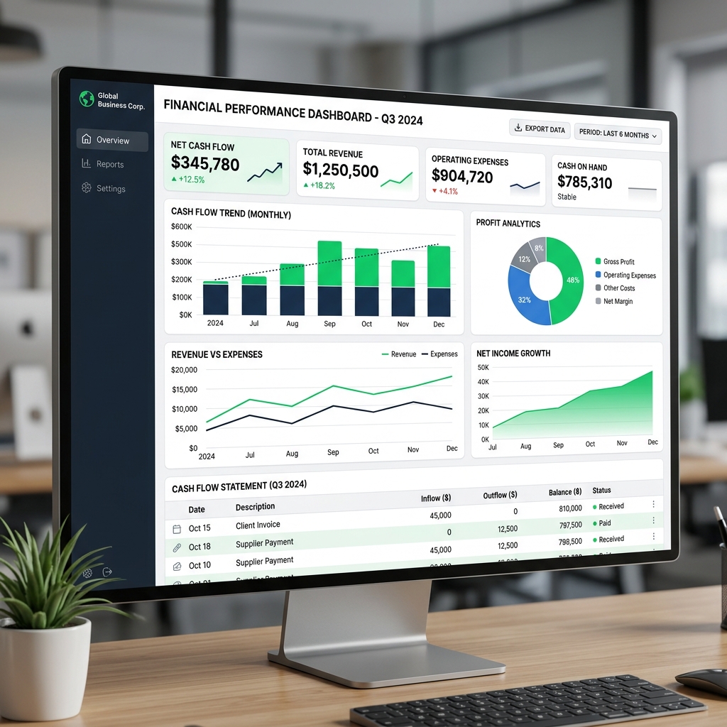 Profit Lock Dashboard